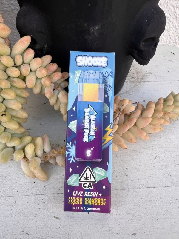 Snooze - Alaskan Thunder Fuck- Live Resin+Liquid Diamonds  - Hybrid - 2g Disposable